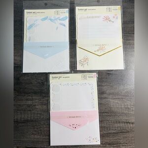 Daiso Letter Sets